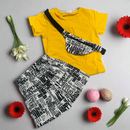 Children Summer Short Sleeve Clothes Set 1422189 - TUZZUT Qatar Online Shopping