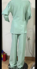 Women's Loose Wide-Sleeved Suit   B239129 - TUZZUT Qatar Online Shopping