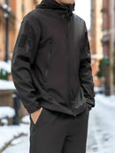 Outdoor Warm Shark Skin Soft Shell Special Tactical Training Plush Thickened Waterproof Windproof Jacket - S5206071 - Tuzzut.com Qatar Online Shopping