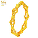 Women's Gold Color Dubai Bangles For Model-08 - TUZZUT Qatar Online Shopping