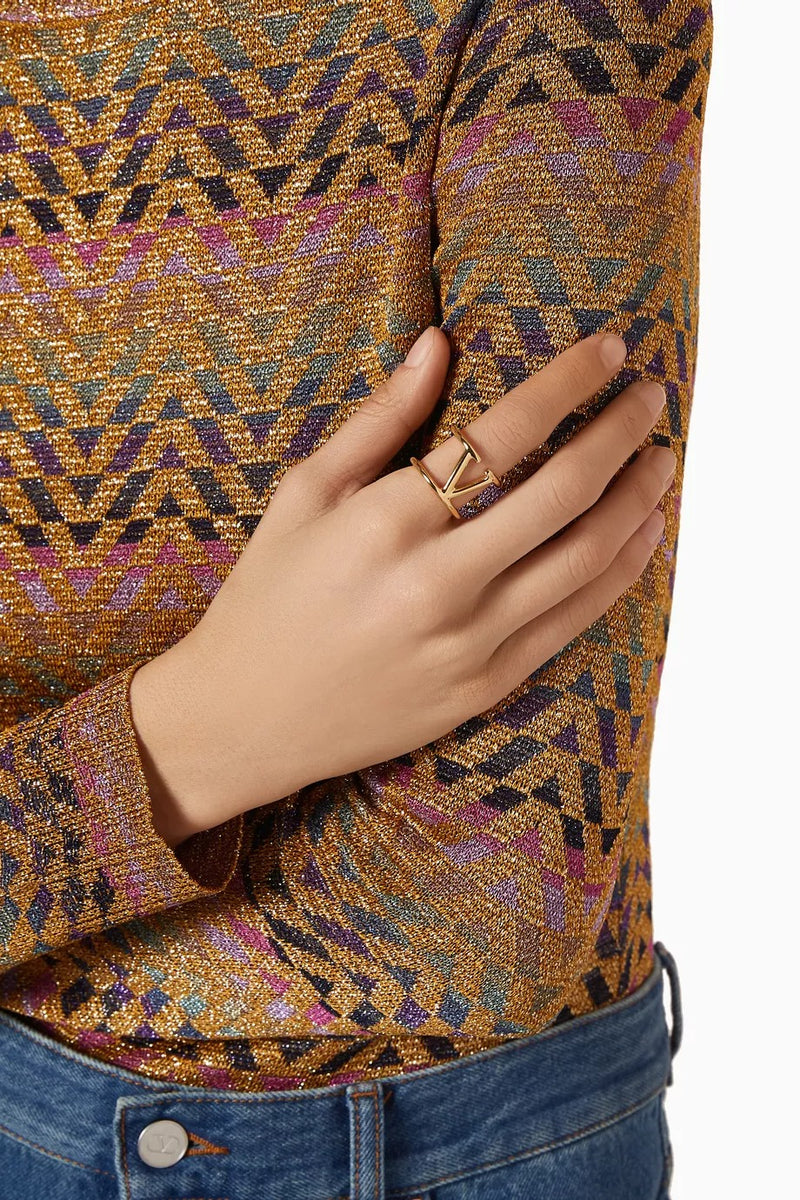 Garavani Signature Ring V999 - TUZZUT Qatar Online Shopping