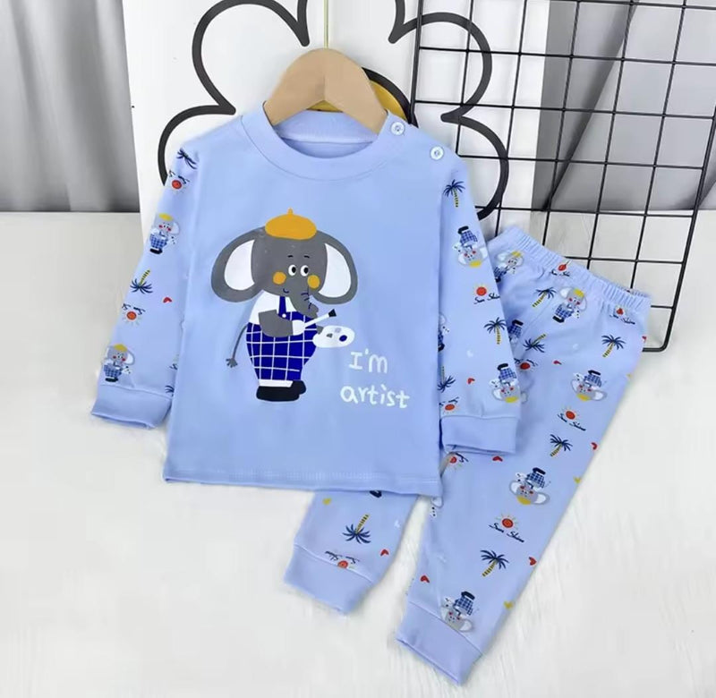 Kids Boys Cartoon Softness Sleepwear 2pcs Suit   1735475 - TUZZUT Qatar Online Shopping