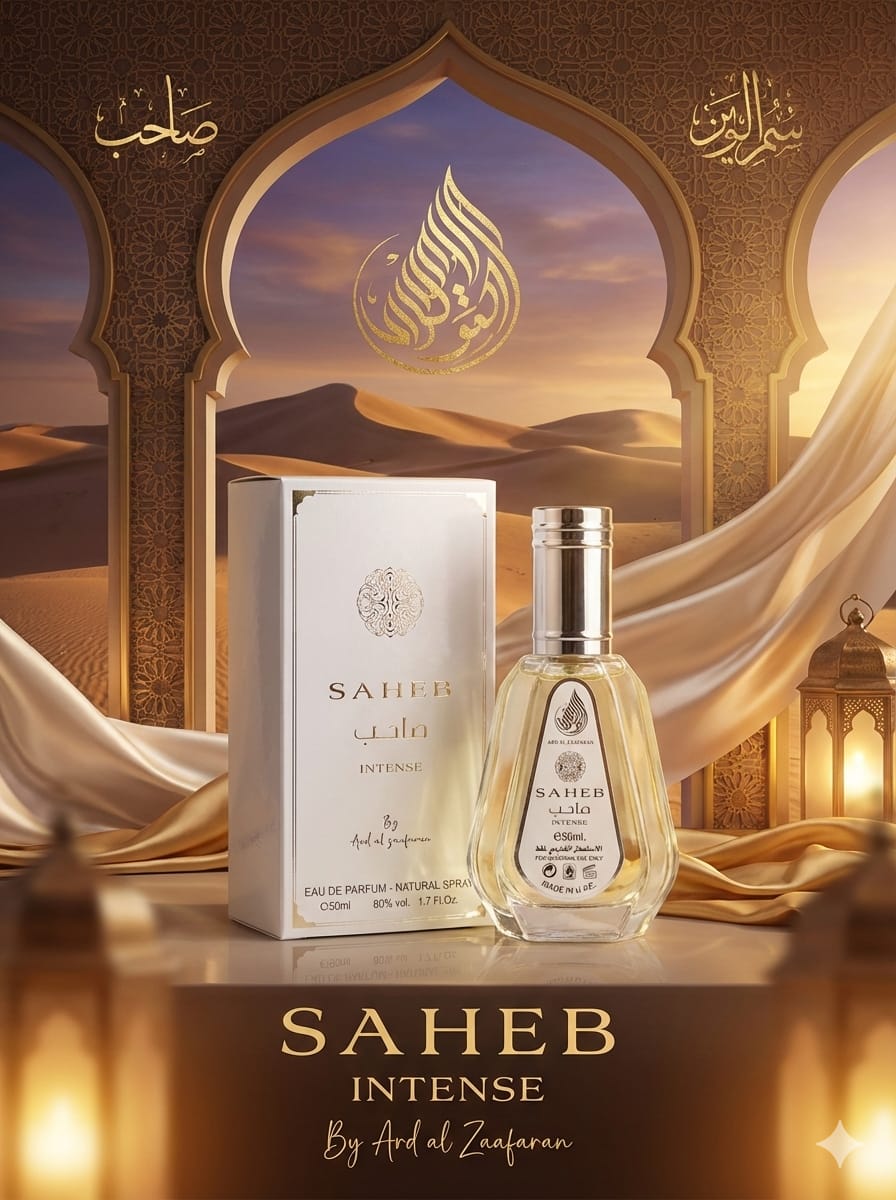 SAHEB INTENSE – 50ml By Ard Al Zaafaran SAHEB INTENSE – 50ml By Ard Al Zaafaran