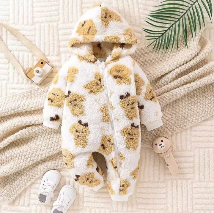 Baby Fashion Casual Zipper Hoodie Long Sleeve jumpsuit 1524930 Baby Fashion Casual Zipper Hoodie Long Sleeve jumpsuit 1524930