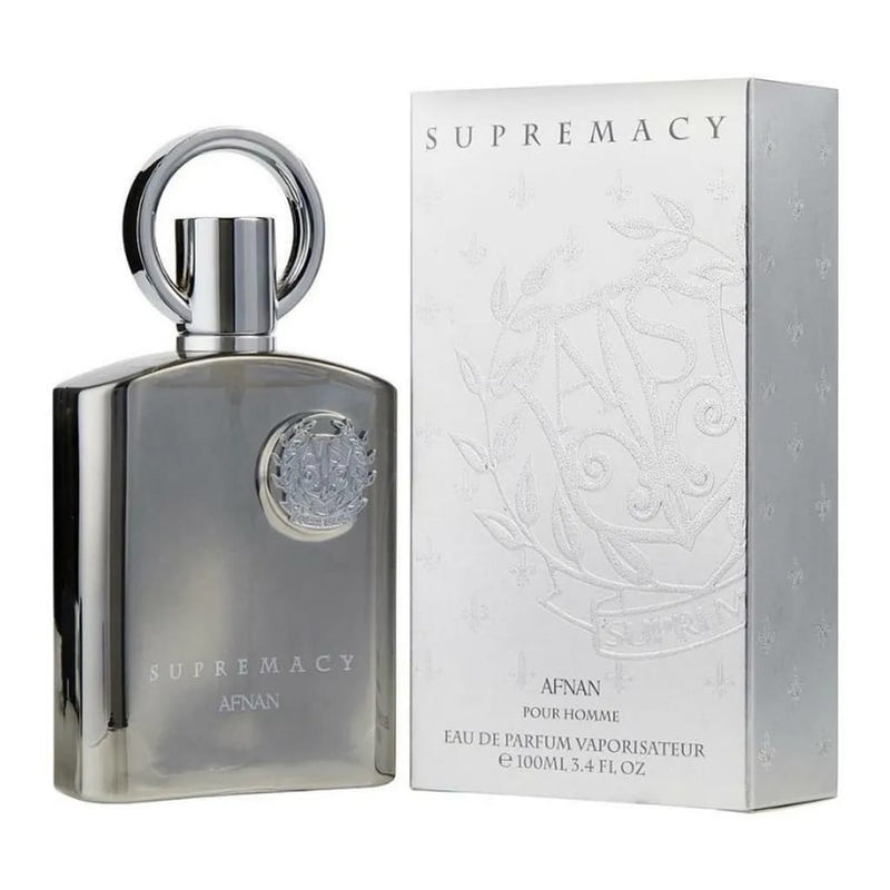 Afnan Supremacy Silver Pour Homme EDP Perfume 100ml