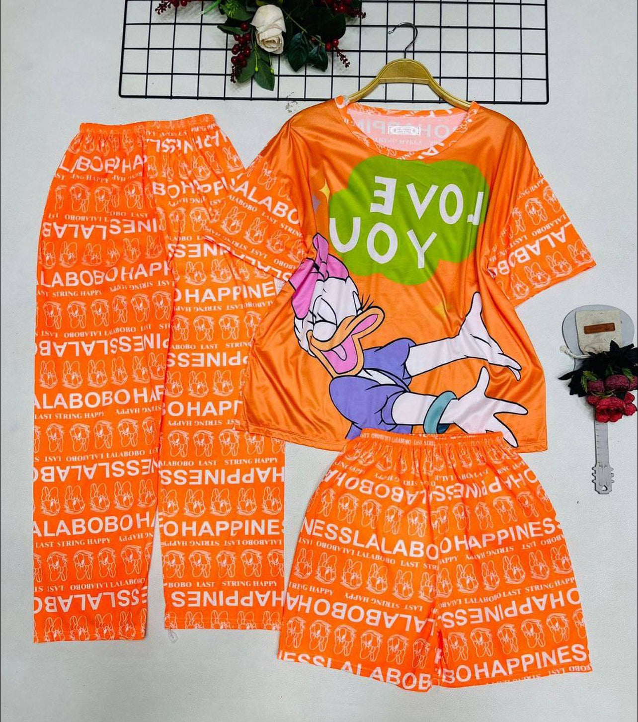 Women 3 Piece Pajamas Sets 1548721 Women 3 Piece Pajamas Sets 1548721