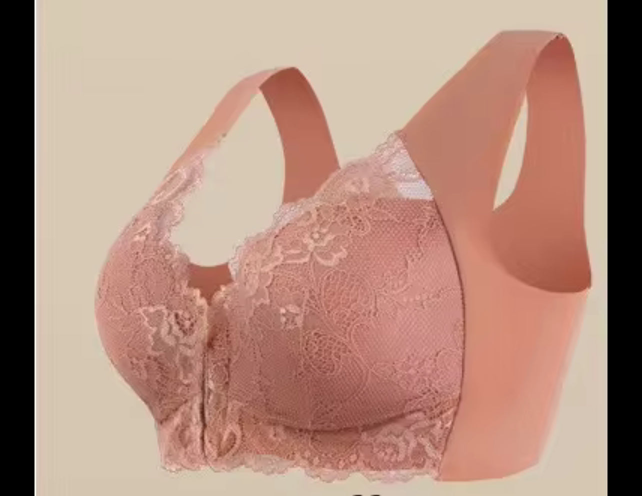 Front-opening Comfortable Breathable Women's Bras - 0004 Front-opening Comfortable Breathable Women's Bras - 0004