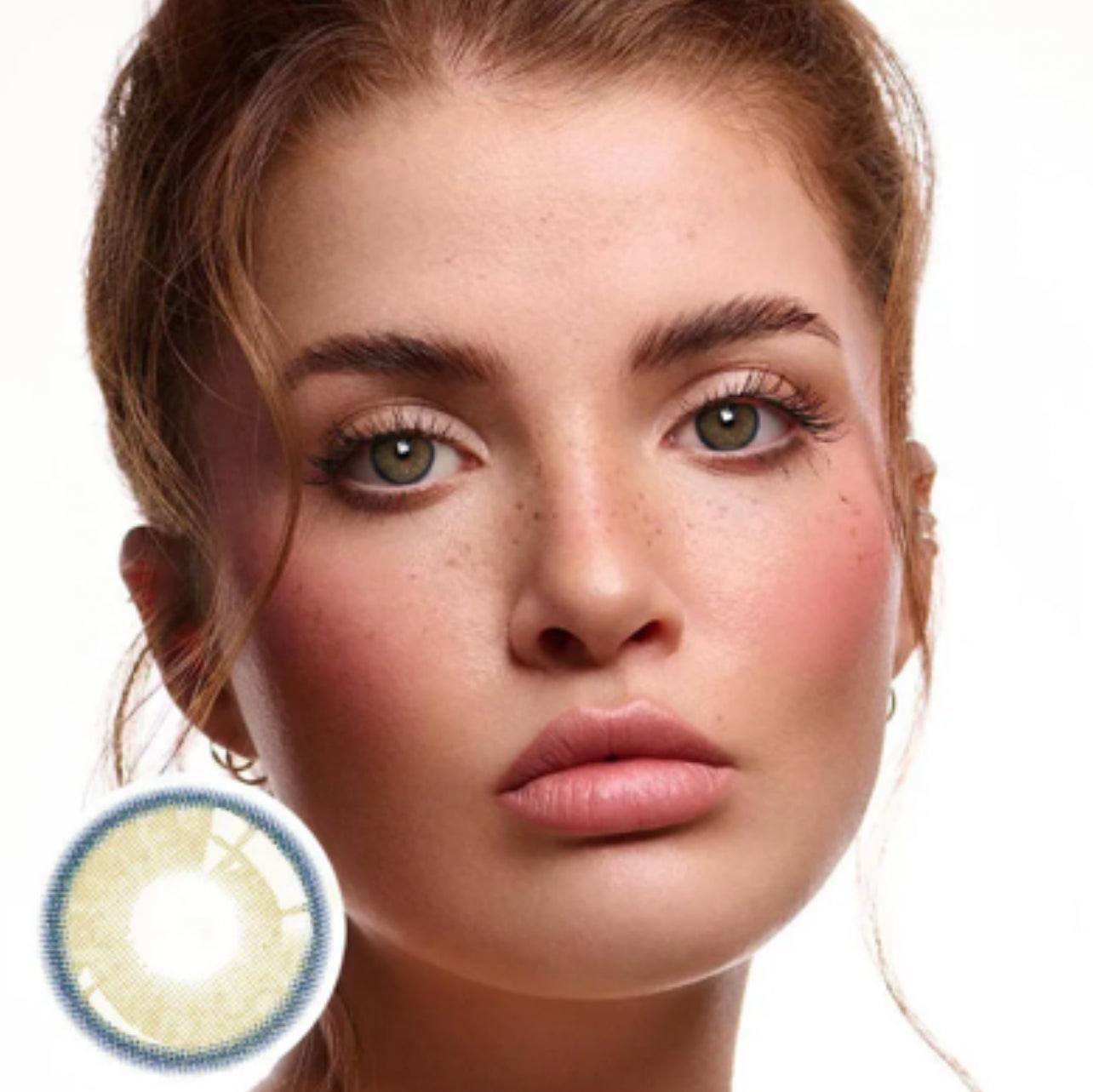 Unibling Neala Yellow Contact Lenses for Eyes (1 Pair) Unibling Neala Yellow Contact Lenses for Eyes (1 Pair)