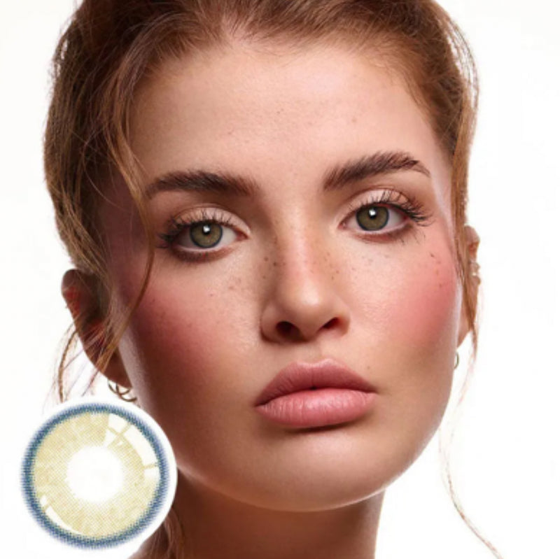 Unibling Neala Yellow Contact Lenses for Eyes (1 Pair) - TUZZUT Qatar Online Shopping