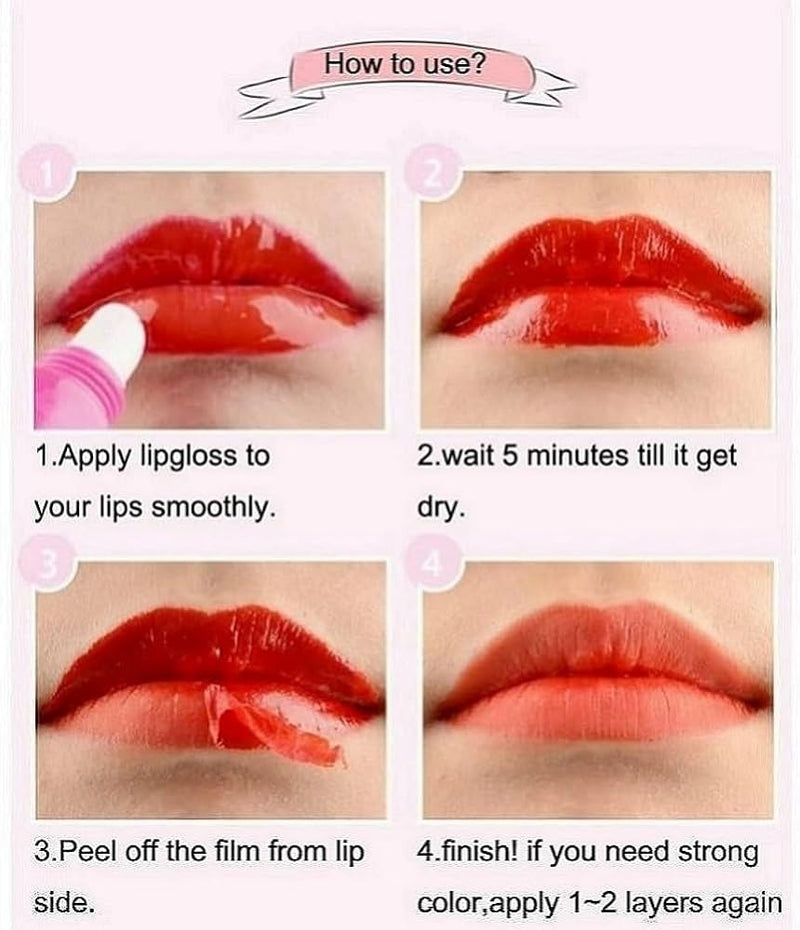 Lip Gloss Lipstick Tattoo Lipstick| Long Lasting| Waterproof (Pack of 6) 475000 - TUZZUT Qatar Online Shopping