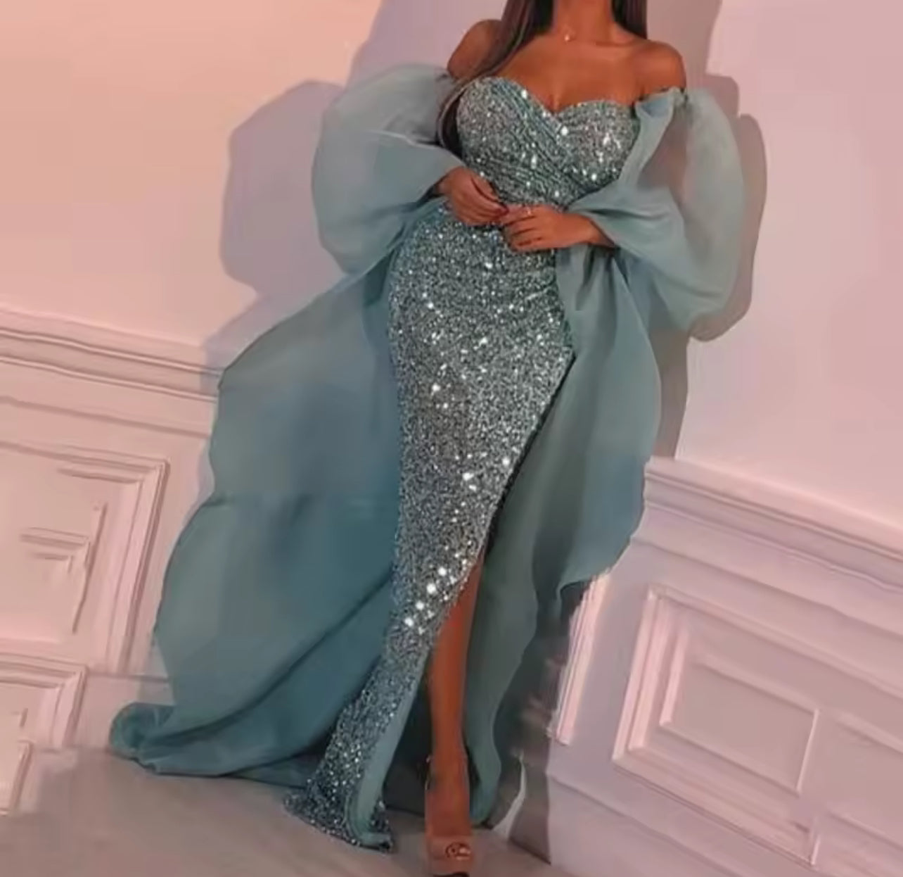 Off the Shoulder Mermaid Evening Dress 29426 Off the Shoulder Mermaid Evening Dress 29426