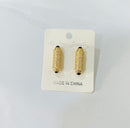 Large Sparkling Big Zircon Crystal Earrings For Girls Wedding X45852277 - TUZZUT Qatar Online Shopping