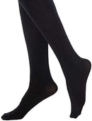 LANSWE 120D Velvet Plus Crotch Pantyhose Black - AY6090 - TUZZUT Qatar Online Shopping