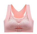 Breast Pad Crop Top For Girl Cross Beauty Back Camisoles Full Cup Front Closure Bra 75182 - TUZZUT Qatar Online Shopping