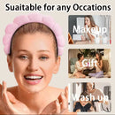 3Pcs Fashion Microfiber Washing Wristbands Scrunchies Puffy Headband 488126 - TUZZUT Qatar Online Shopping