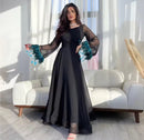 Fashionvane Black Chiffon Prom Dresses S5017442 - TUZZUT Qatar Online Shopping