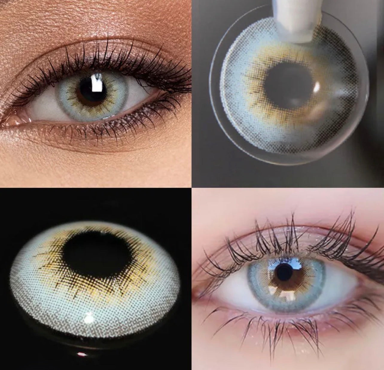 Unibling LA Girl Blue Contact Lenses for Eyes (1 Pair) Unibling LA Girl Blue Contact Lenses for Eyes (1 Pair)