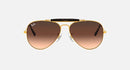 Polished Light Bronze Brown Gradient Sunglass RB0022 - TUZZUT Qatar Online Shopping