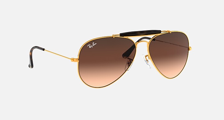 Polished Light Bronze Brown Gradient Sunglass RB0022 - TUZZUT Qatar Online Shopping