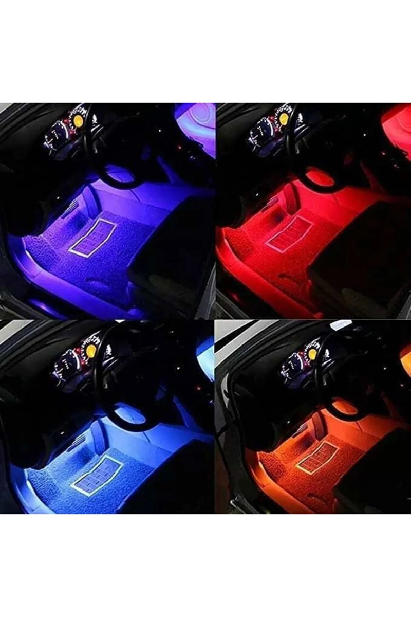 Automobile Atmosphere Lamp With 7 Color Control S4520871 - Tuzzut.com Qatar Online Shopping