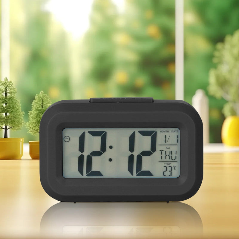 Mini Digital Alarm Clock For Bedroom - TUZZUT Qatar Online Shopping