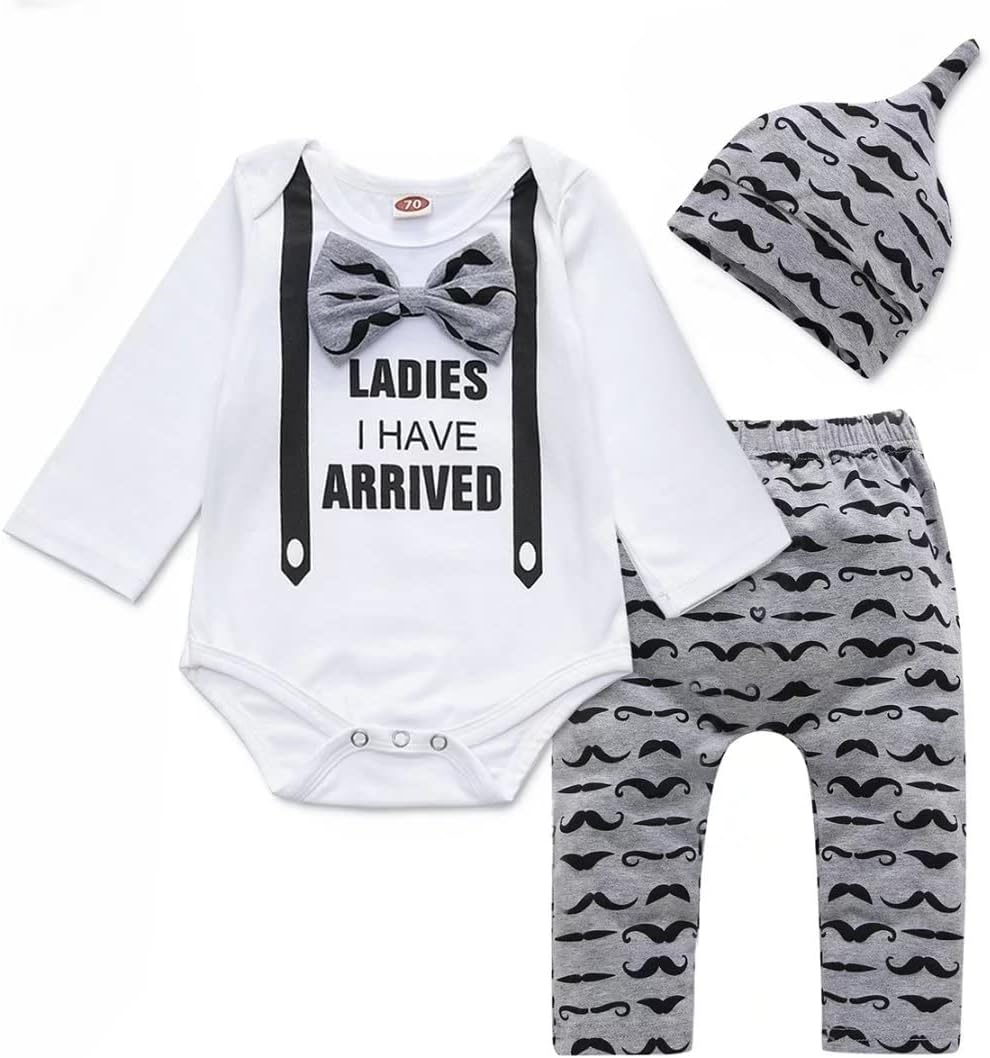 Baby Boy Newborn Outfits 3 Pieces Clothes 190462