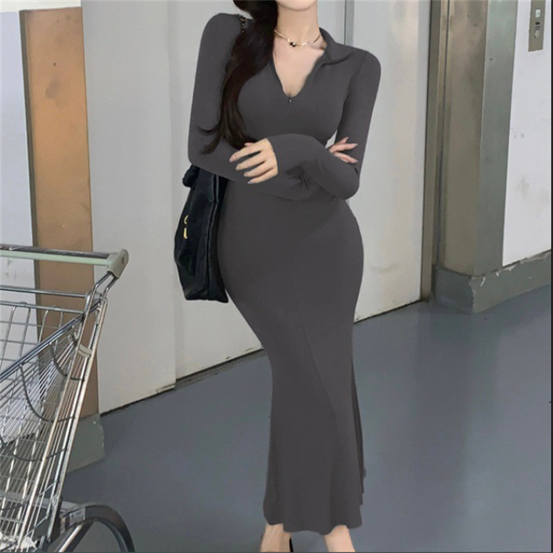 Women's Long Sleeve Bodycon Dress 387958 Women's Long Sleeve Bodycon Dress 387958