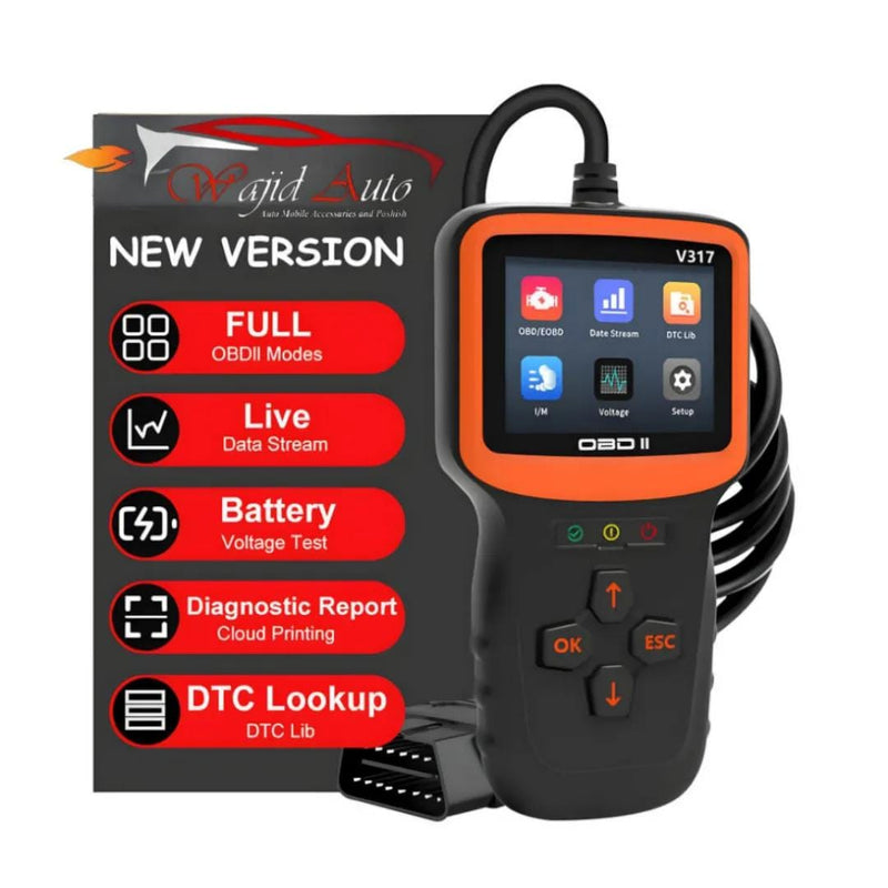 OBD II Diagnostic Tool V317 - TUZZUT Qatar Online Shopping