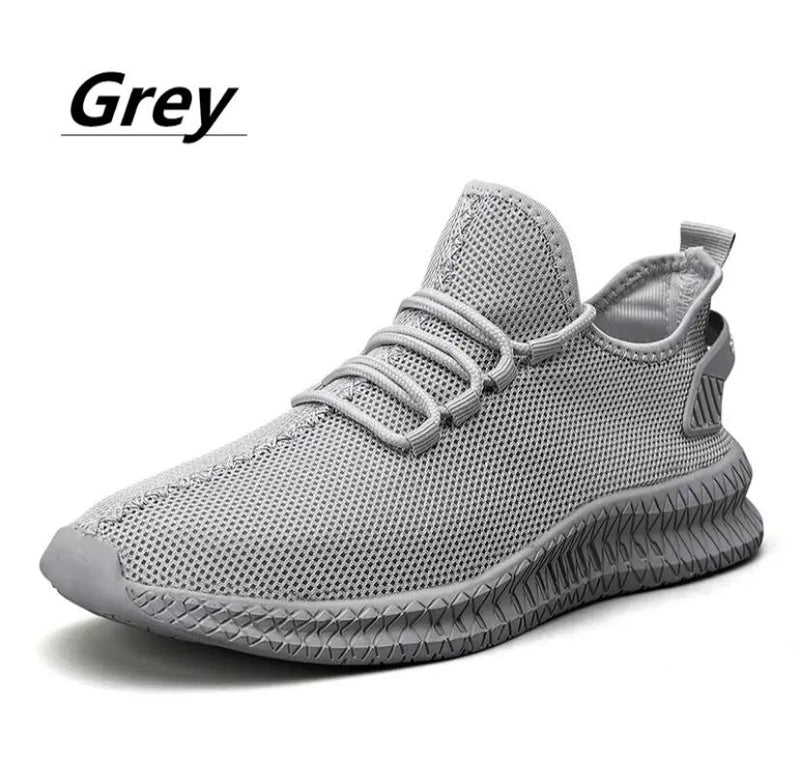 Sneakers Mesh Breathable Running Shoes Male Lightweight Sport Shoes 41 - Tuzzut.com Qatar Online Shopping