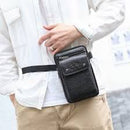 Men's Leather Bag Purse Waist Belt Pack Hook Cross Body Bag  098142 - TUZZUT Qatar Online Shopping