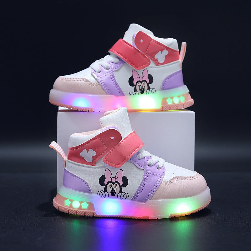 Kid's Boys/Girls Casual Lights Shoes Fashion 496830 Size-25 Kid's Boys/Girls Casual Lights Shoes Fashion 496830 Size-25