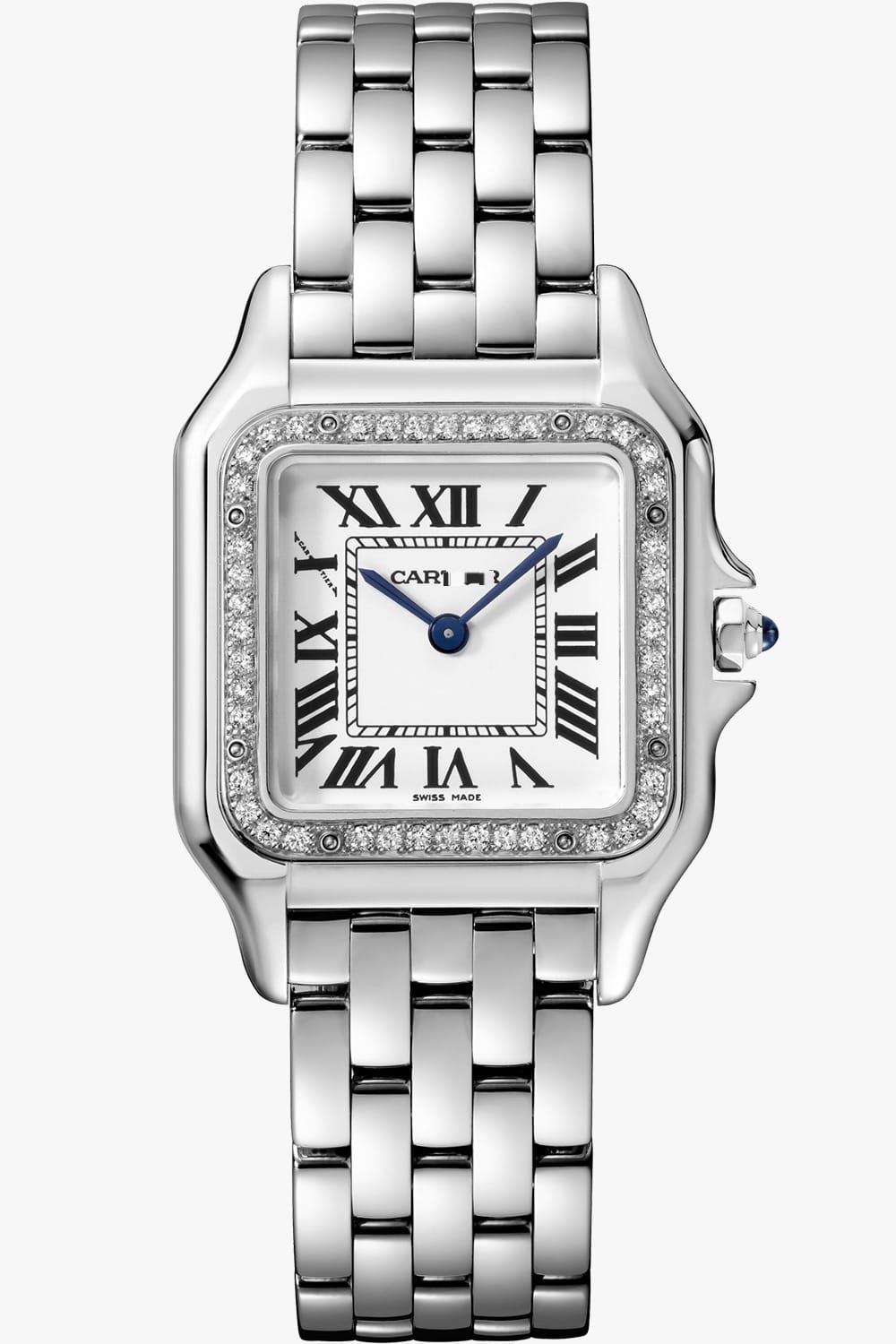 Luxury Stainless Steel diamond-set bezel Watch W1005 Luxury Stainless Steel diamond-set bezel Watch W1005