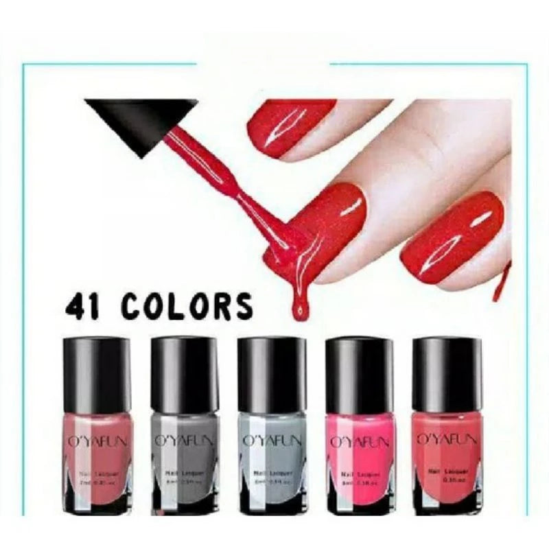 O'YAFUN Water Based Nail Polish 8ml O'YAFUN Water Based Nail Polish 8ml