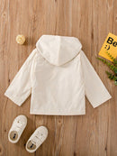 Toddler Girls Zip Up Hooded Coat 9-12M 20026455 - Tuzzut.com Qatar Online Shopping