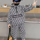 Boys Sweatshirts + Pants Kids Tracksuits 2pcs/set Spring Autumn Cotton Pullovers Outfits Children Formal Party Clothes    X4646482 - TUZZUT Qatar Online Shopping