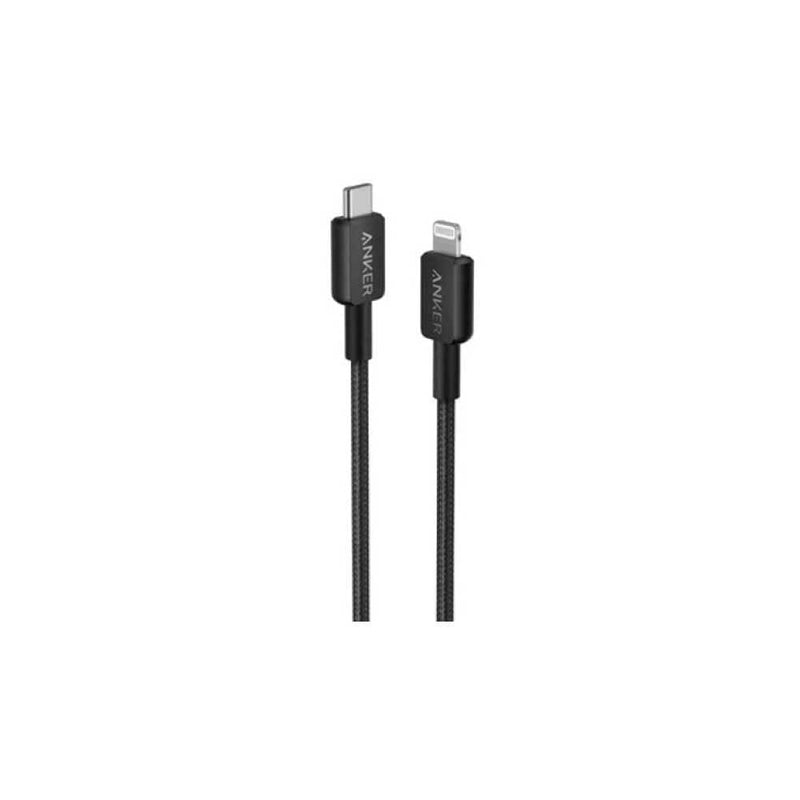 Anker 322 USB-C to Lightning Braided Cable 3ft A81B5H11 - Tuzzut.com Qatar Online Shopping