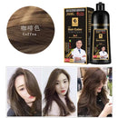 Three In One Long Lasting Hair Dye Shampoo For Women And Men - 500ml - TUZZUT Qatar Online Shopping