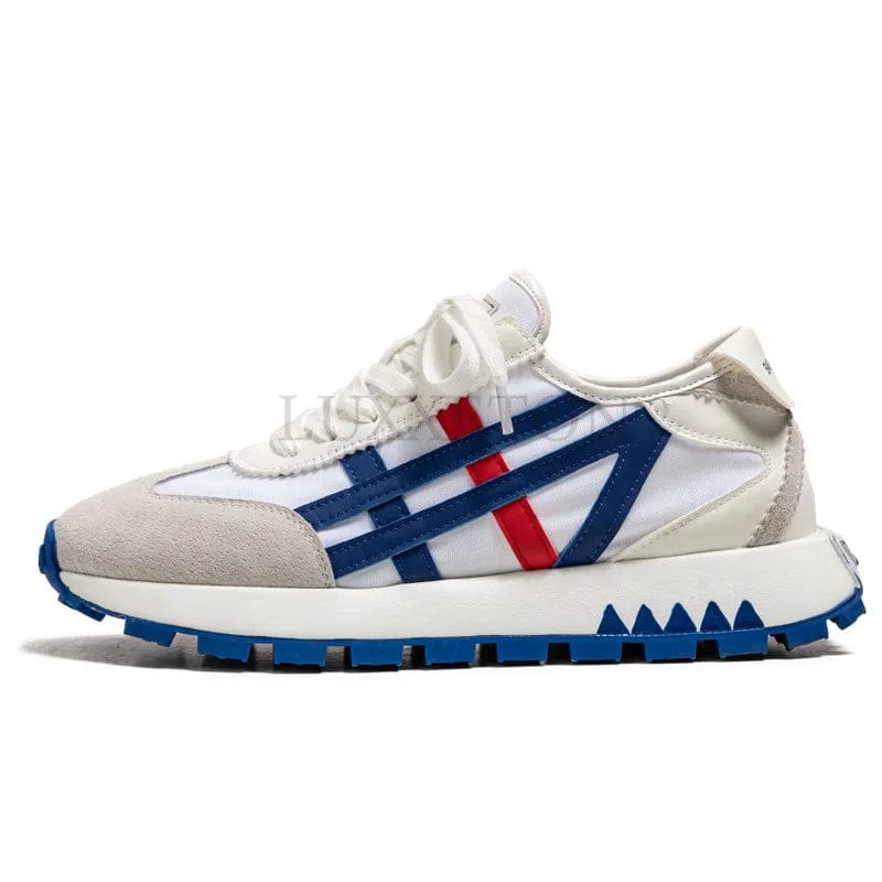 New Men's Vulcanized Shoes Lightweight Casual Fashion Outdoor Sports Comfortable Breathable Mesh Running Shoes for Men    B1023369 - TUZZUT Qatar Online Shopping