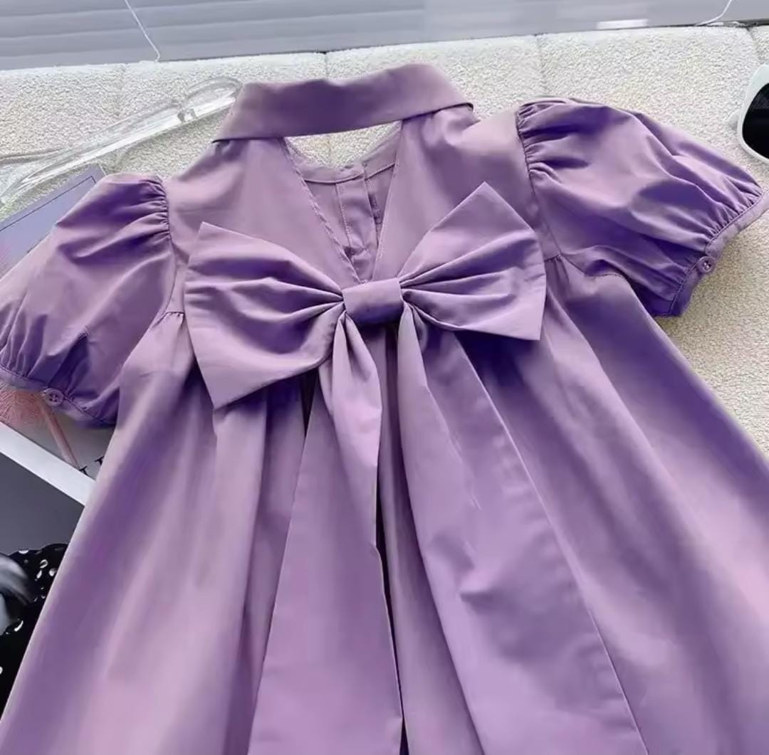 Fashionable Butterfly Knot Princess Dress for Girls 1563678 Fashionable Butterfly Knot Princess Dress for Girls 1563678