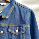 Blue Jacket Men's Single-breasted Lapel Jackets Fashion Casual Coat Spring and Autumn   J83195 - TUZZUT Qatar Online Shopping