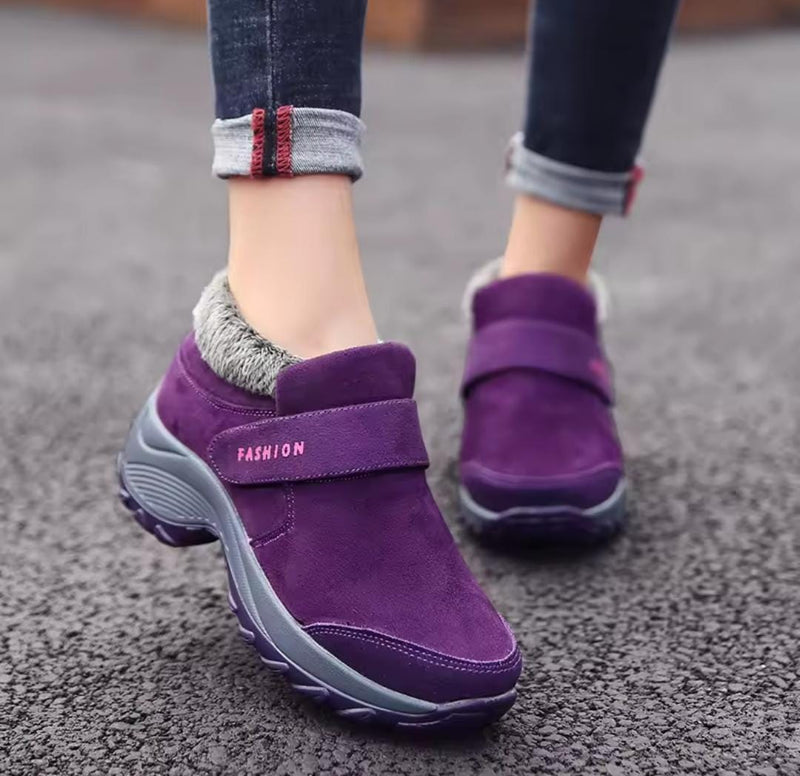 Women's Winter Thickened Fleece-Lined Warm Shoes       S1510799 - TUZZUT Qatar Online Shopping