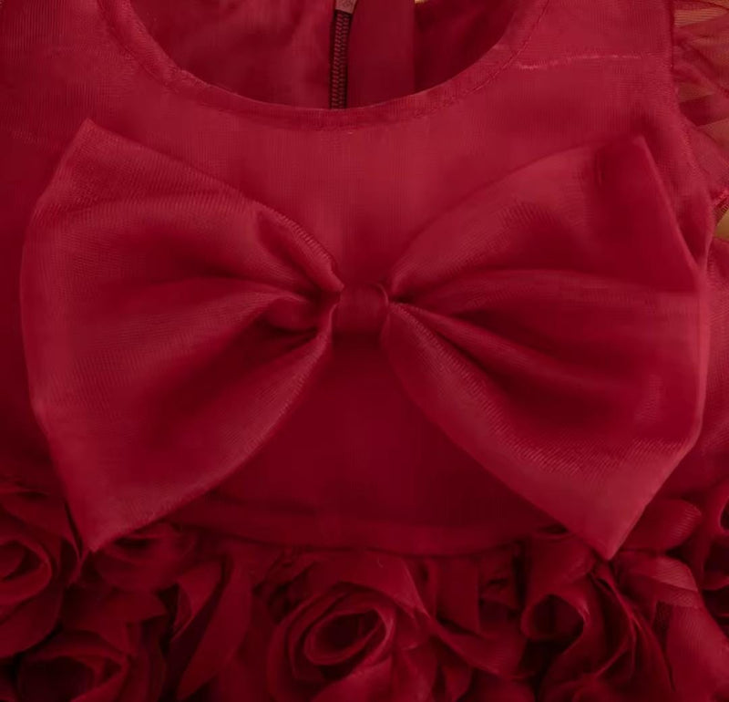 Baby Girl Princess Sleeveless Dress   B-57410 - TUZZUT Qatar Online Shopping