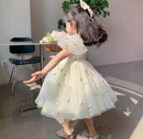 Girls Princess Skirt Floral Dress   295903 - TUZZUT Qatar Online Shopping