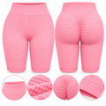 Women's High-Waist Textured Butt-Lift Shaping Short KL-12