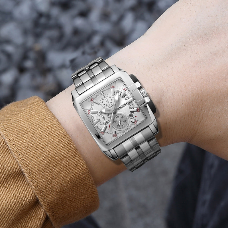 MEGIR Sports Chronograph Watch W7513 - TUZZUT Qatar Online Shopping