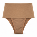 Women’s Beige High-Waist Shaping Briefs 503791 - L