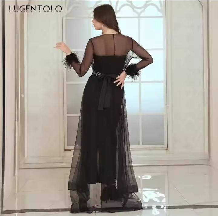 Women's Long Sleeve Party Dress FD139 Women's Long Sleeve Party Dress FD139