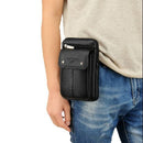 Men's Leather Bag Purse Waist Belt Pack Hook Cross Body Bag  098142 - TUZZUT Qatar Online Shopping