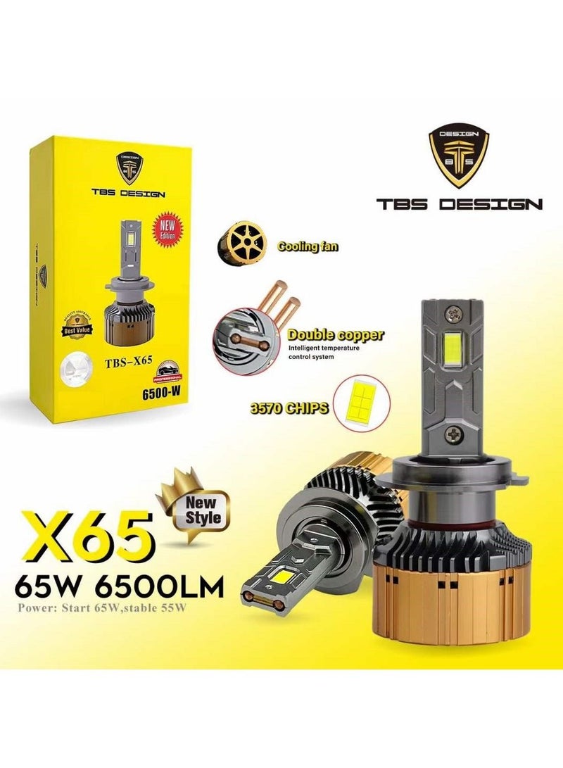 2 Pieces 9006 1300W LED Headlight Bulb T25 PRO 2 Pieces 9006 1300W LED Headlight Bulb T25 PRO