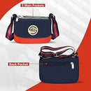 Storite Women's Stylish Small Nylon Lightweight Sling Crossbody Shoulder Bag, Vintage Fashion Style Portable Ladies Purse Handbag    S90012 - TUZZUT Qatar Online Shopping